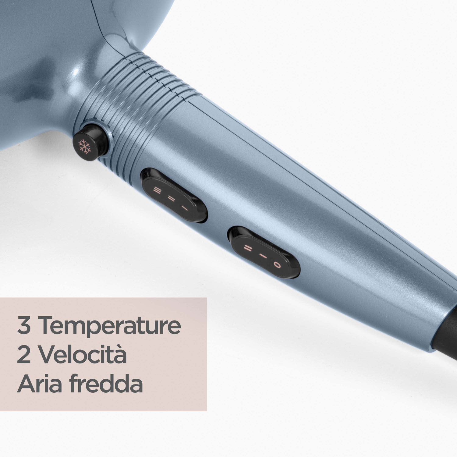 3 Temperature
2 Velocit&agrave;
Aria fredda